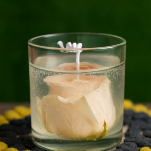 Real Rose Candle